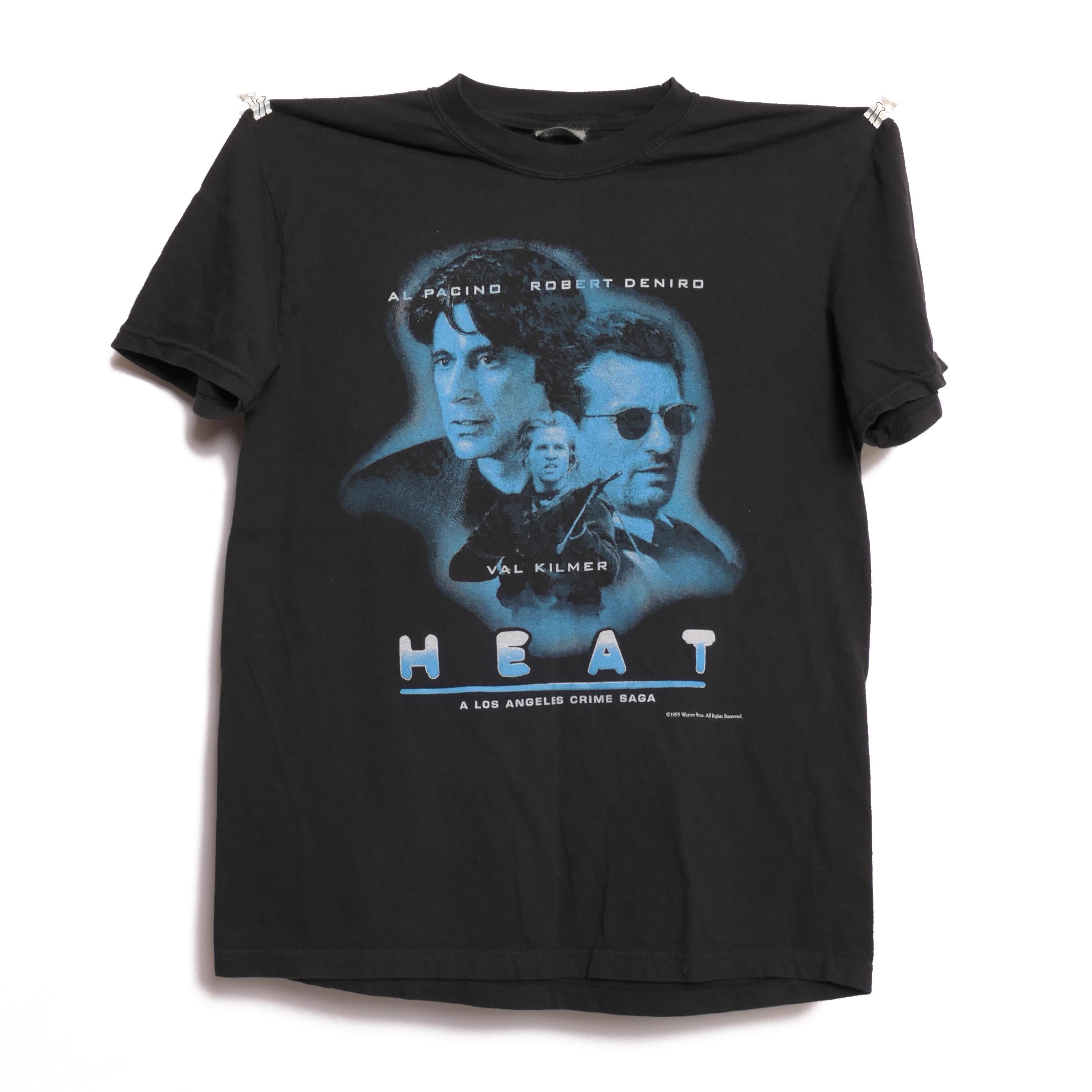Heat Movie Tee Michael Mann 1995 Los Angeles Crime Noir Drama Robert Deniro Al Pacino Val Kilmer Bank Heist Epic Action Film Tee Med (1)