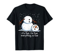 It'S Fine I'M Fine Everything Fine Snowman Christmas Unisex T-shirt, Sweatshirt, Hoodie (1)