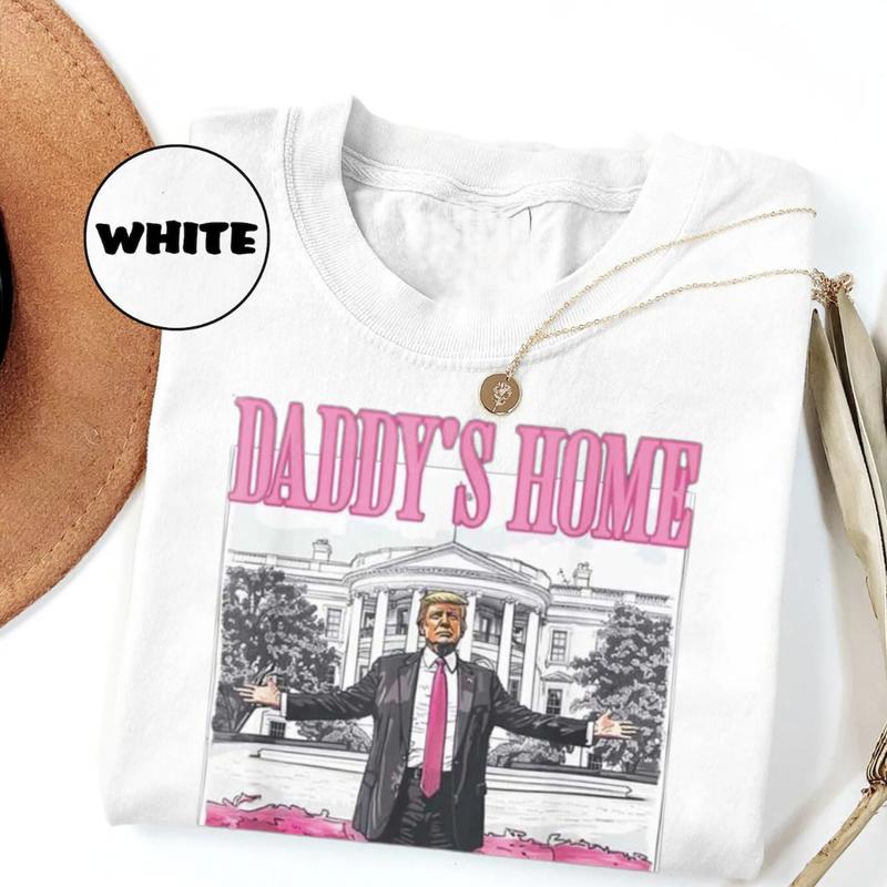 Trump Shirt Daddys Home 2024 Shirt Trump Sweatshirt Trump Gift for Republican Gift Funny Trump 2024 Tee... (Image 4)