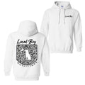 Local Boy Outfitters Hoodie Classic Camouflage Design Featuring a Dog and Moon Graphic, Ideal for Nature Lovers... (Image 1)