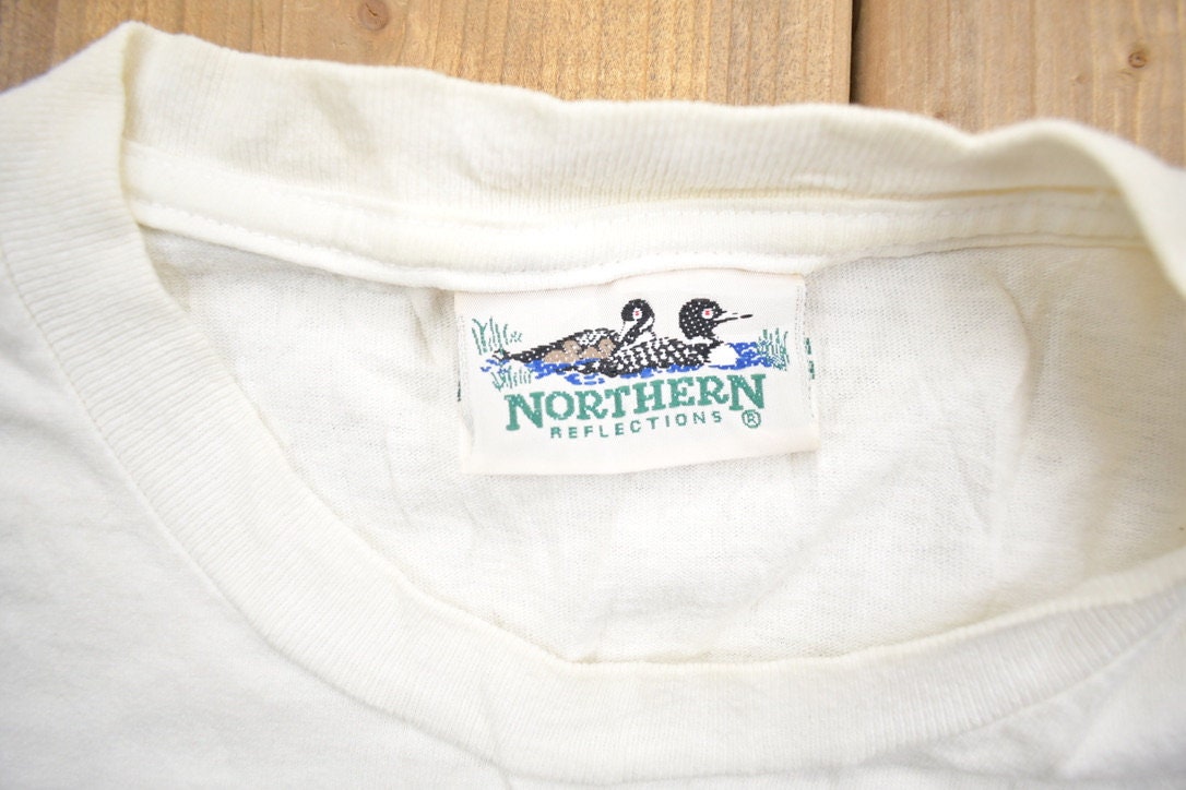 Vintage 1990s Northern Reflections Flowers Sale Drawing Streetwear Retro Made Canada 90s (4)