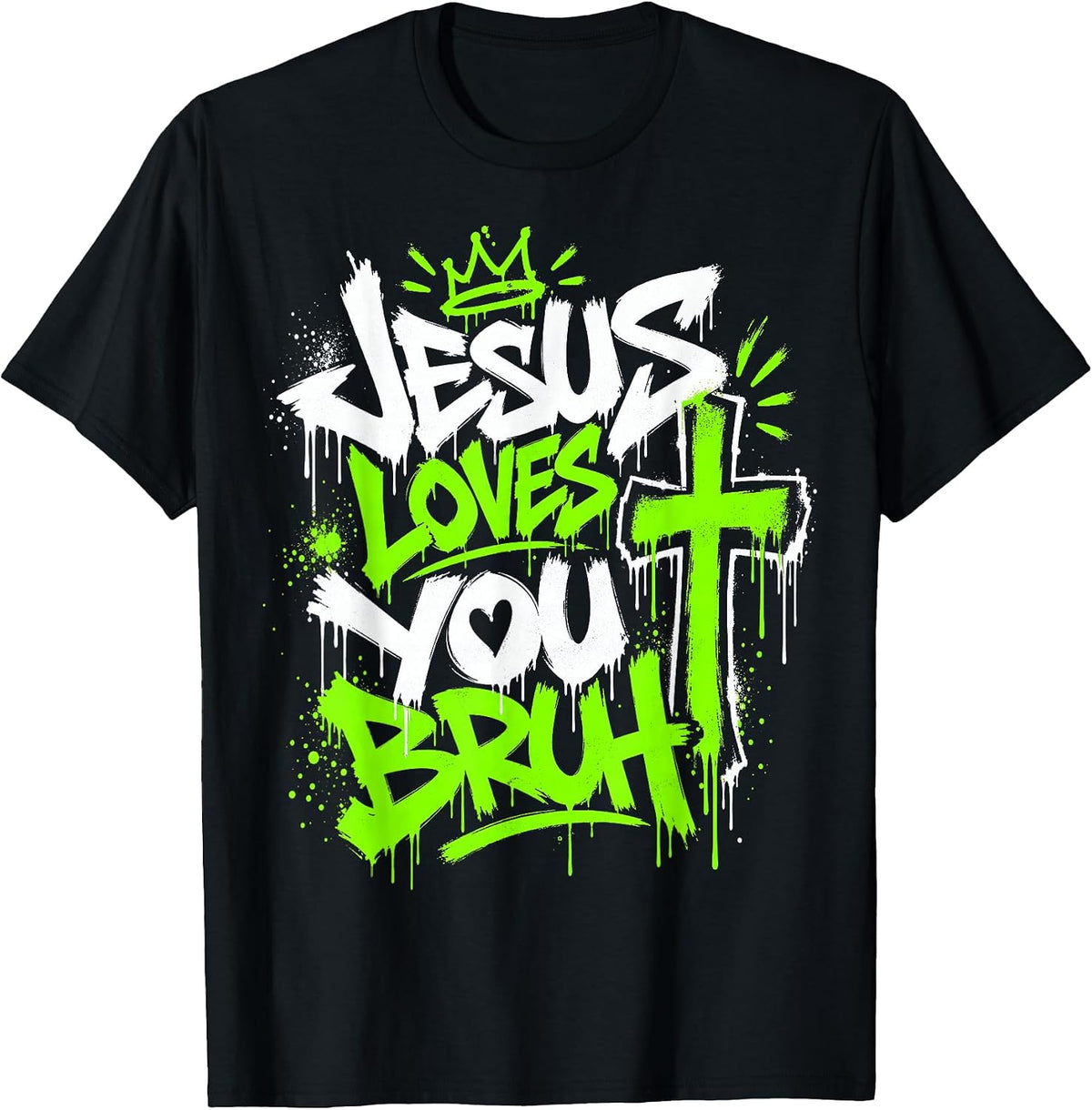 Jesus Loves Bruh Christian Faith Urban Unisex T-shirt, Sweatshirt, Hoodie (1)