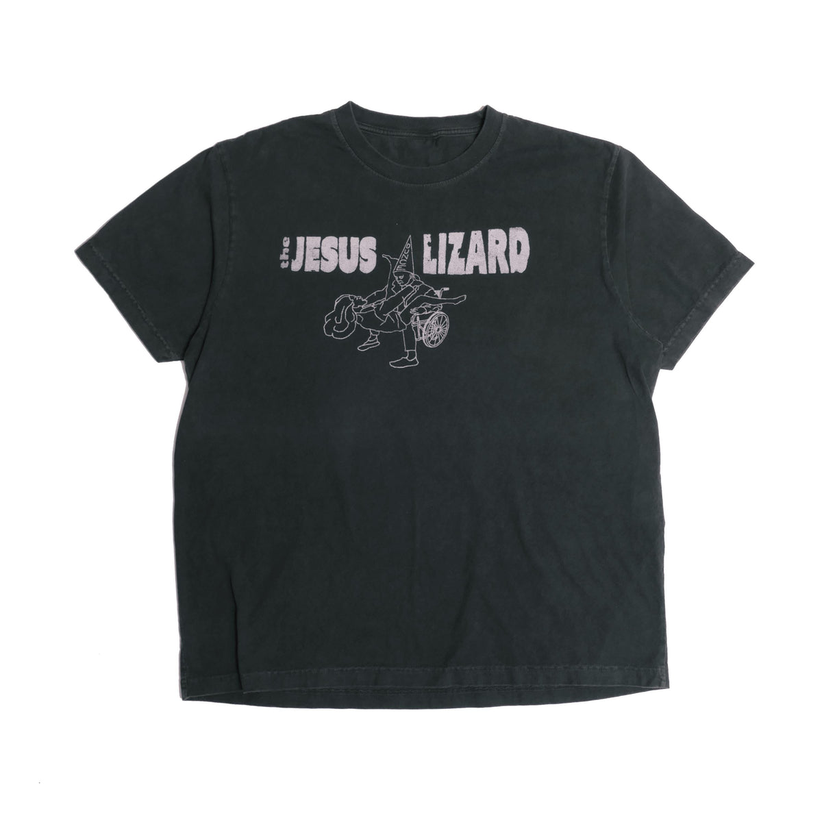 Jesus Lizard Dunce Tee Noise Art Post Punk Wave Austin Texas Wheelchair Epidemic Alternative Rock Noise Grunge Band Faded Xl (1)