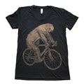 Sloth Bicycle Hand-Screened Tri-Blend Tee Unisex T-shirt, Sweatshirt, Hoodie (1)