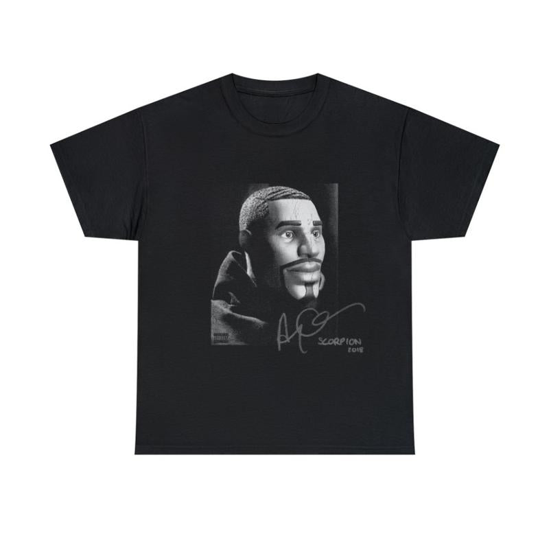 SC0RPI0N x F0RT.NITE TEE ,   SC0RPI0N x F0RT.NITE Shirt Graphic Tee Men's Vintage Oversized Cotton Short Sleeve... (Image 1)