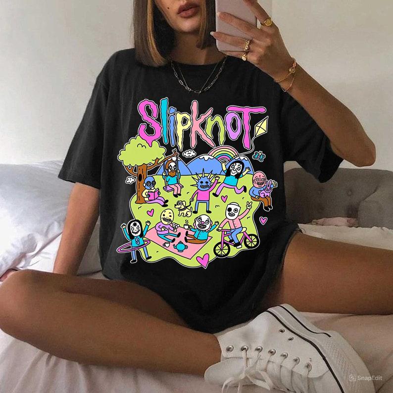 Slipknot Happy Times Playing Together T-shirt (Image 1)