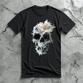 Floral Skull Bella Canvas Unisex T-shirt, Sweatshirt, Hoodie (1)