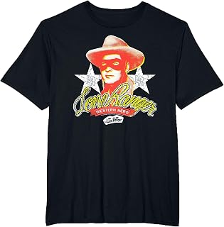 Lone Ranger Vintage Western Hero Portrait Unisex T-shirt, Sweatshirt, Hoodie (1)