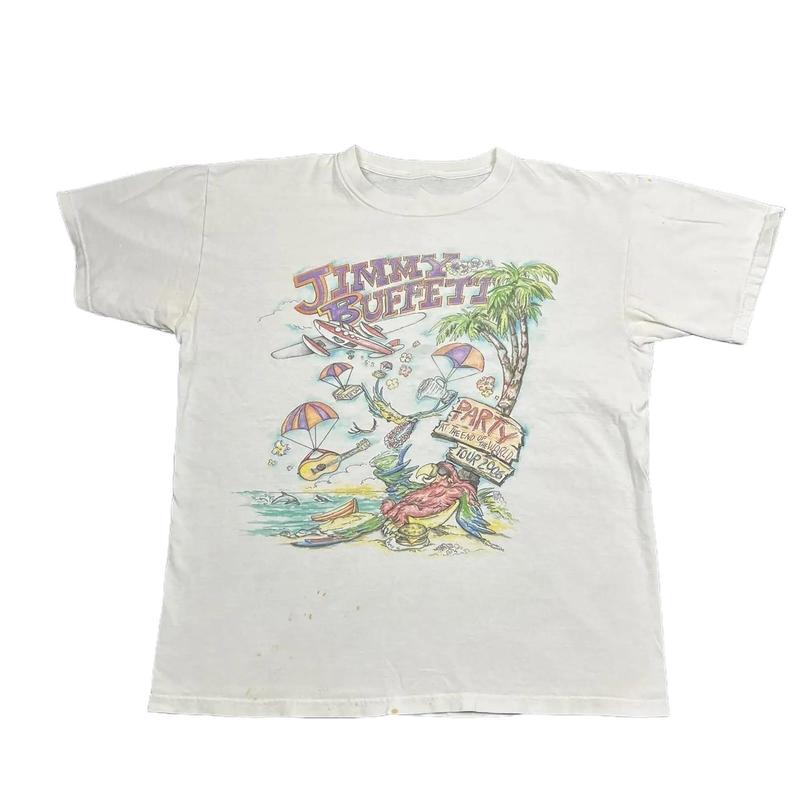 Jimmy Buffett Shirt Party At The End of The World Tour 2006, Shirt For Fan, Country Music Shirt (2) Menswear... (Image 4)