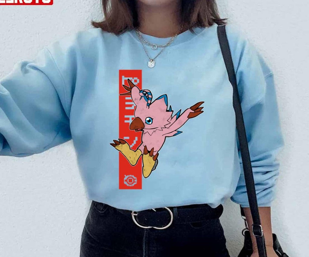 Piyo Rookie Digimon Unisex Hoodie T-Shirts, Sweatshirt | PureTeeCo.com (Image 2)