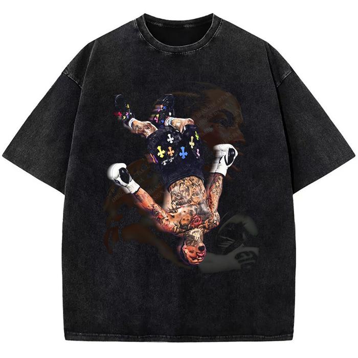 Gervonta Tank Davis Flip T-Shirt Tank Davis Boxing World Champion Custom Graphic Tee Hoodie, Sweatshirt (Image 1)