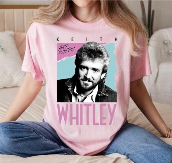 Vintage Keith Whitley Country Music 80s Retro Style T-Shirt Basic Graphic Hoodie, Sweatshirt | PureTeeCo.com (Image 4)