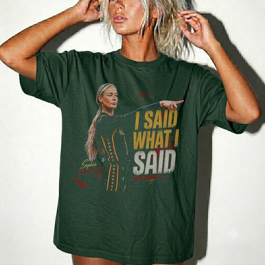 Sophie Cunningham Said Said Basketball Sports Fan Unisex T-shirt, Sweatshirt, Hoodie (4)