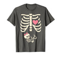 Halloween Skeleton Pregnancy Baby Girl Pregnant Unisex T-shirt, Sweatshirt, Hoodie (1)