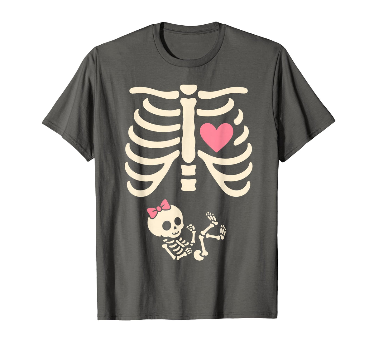Halloween Skeleton Pregnancy Baby Girl Pregnant Unisex T-shirt, Sweatshirt, Hoodie (1)