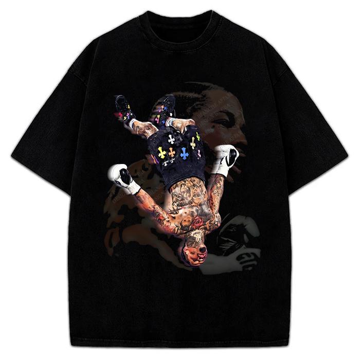 Gervonta Tank Davis Flip T-Shirt Tank Davis Boxing World Champion Custom Graphic Tee Hoodie, Sweatshirt (Image 2)