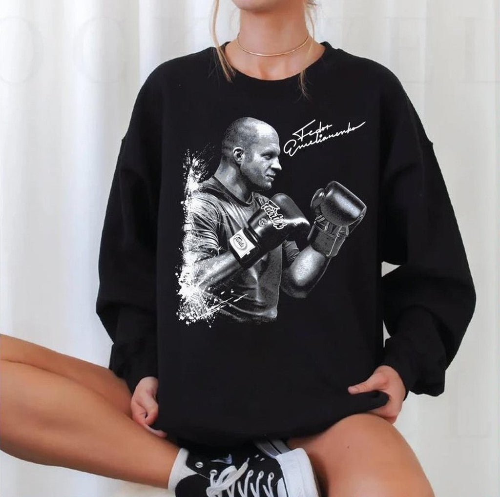 Signature Design Fedor Emelianenko Unisex Sweatshirt T-Shirts, Hoodie | PureTeeCo.com (Image 1)