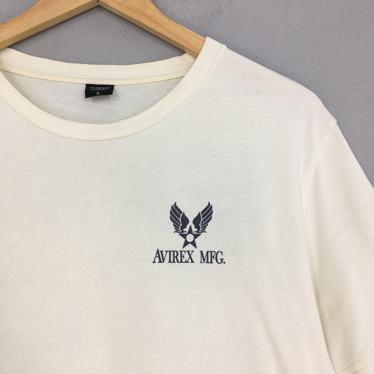 Vintage Avirex Aeronca Skyways Air Force Large Avirex Us Army Aeronautics Division 75th Fighter Squadron Tee Usaf Avirex Tees Size (4)