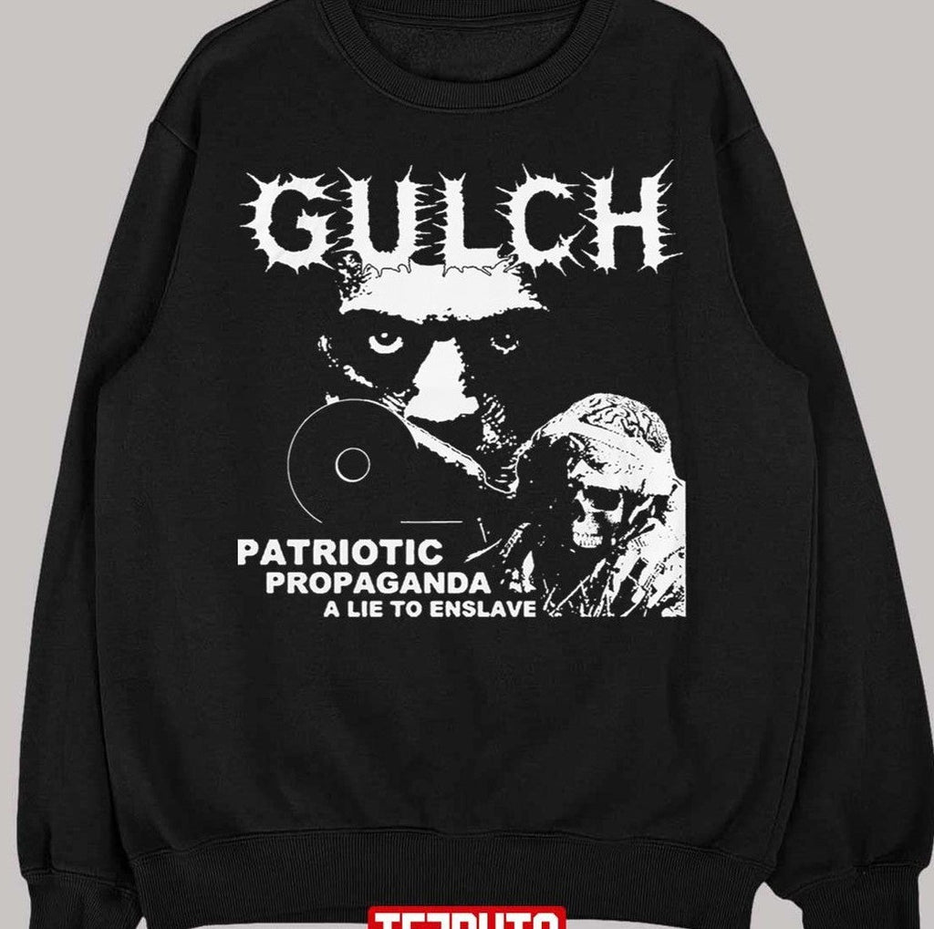 The Gulch Design Patriot Propaganda Unisex T-Shirt Hoodie, Sweatshirt | PureTeeCo.com (Image 2)