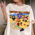 Halloween System Of A Down Shirt Scary Characters Horror Friend Tshirt Hoodie, Sweatshirt | PureTeeCo.com (Image 1)