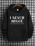 Essentials Hoodie with Slogan Print for Men, Drop Shoulder Design with Drawstring Pockets, Regular Fit, Spring... (Image 1)