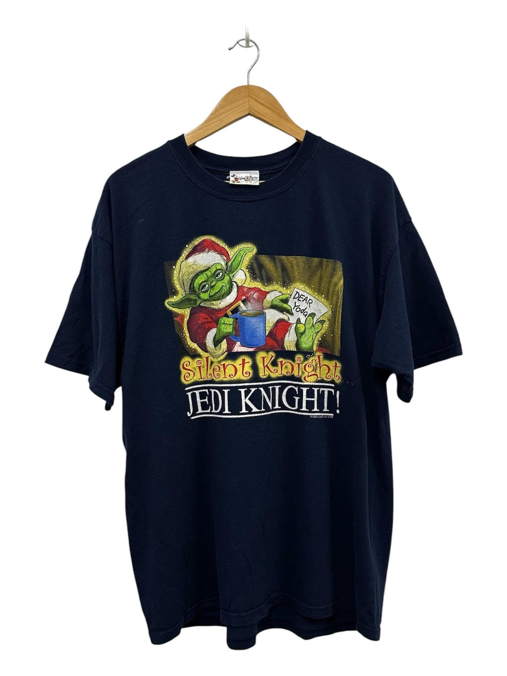 Vintage Y2k Walt Disney Star Wars Christmas Art Xl Size (1)