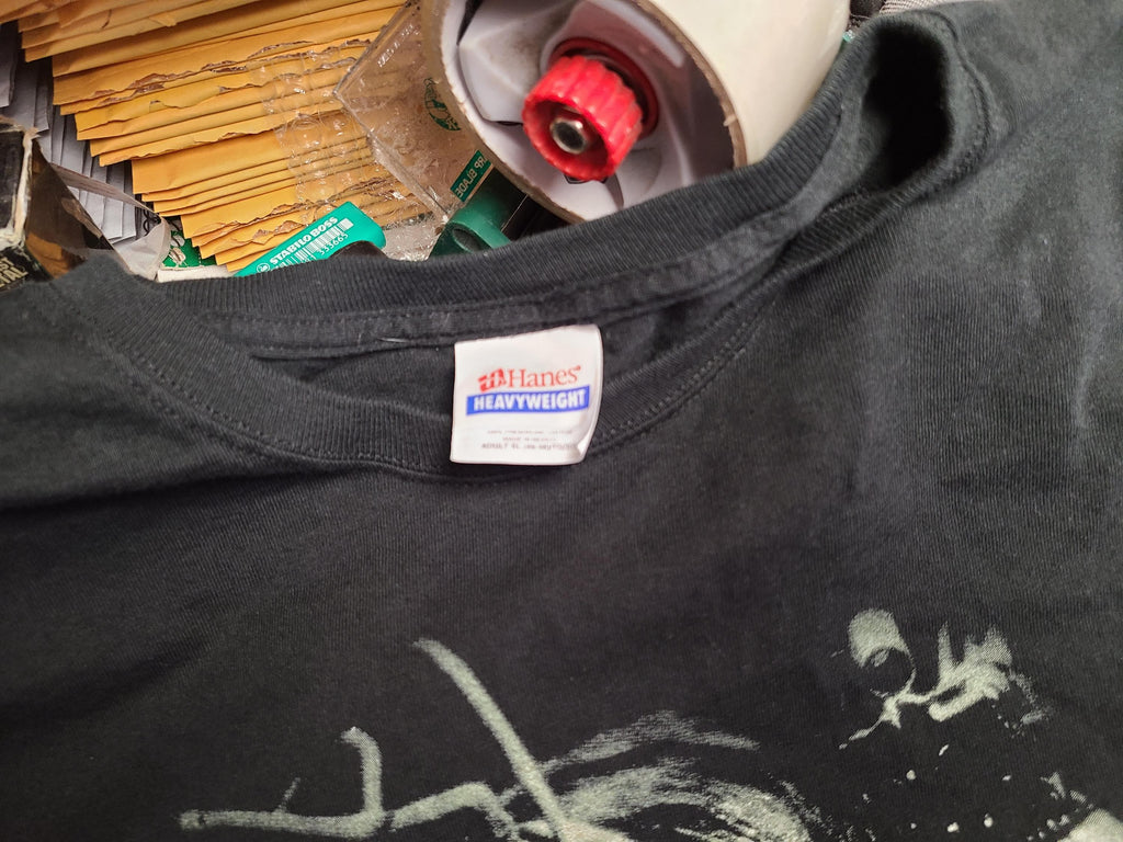 Original Saw Movie Promo Size Xl Black Jigsaw Horror Hanes (3)