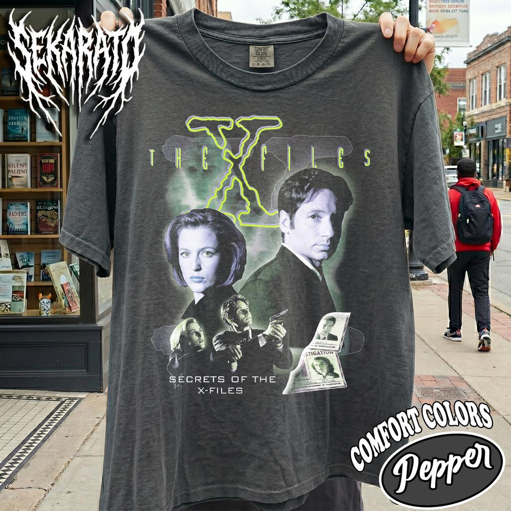 Comfort Colors Files 90'S Movie Horror Movie Dana Scully Vt02 (1)