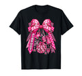 Breast Cancer Awareness Cheer Football Bow Pink Charm Unisex T-shirt, Sweatshirt, Hoodie (1)