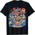 Lake America Est 2026 Trump Vintage Retro Lake America Unisex T-shirt, Sweatshirt, Hoodie (1)