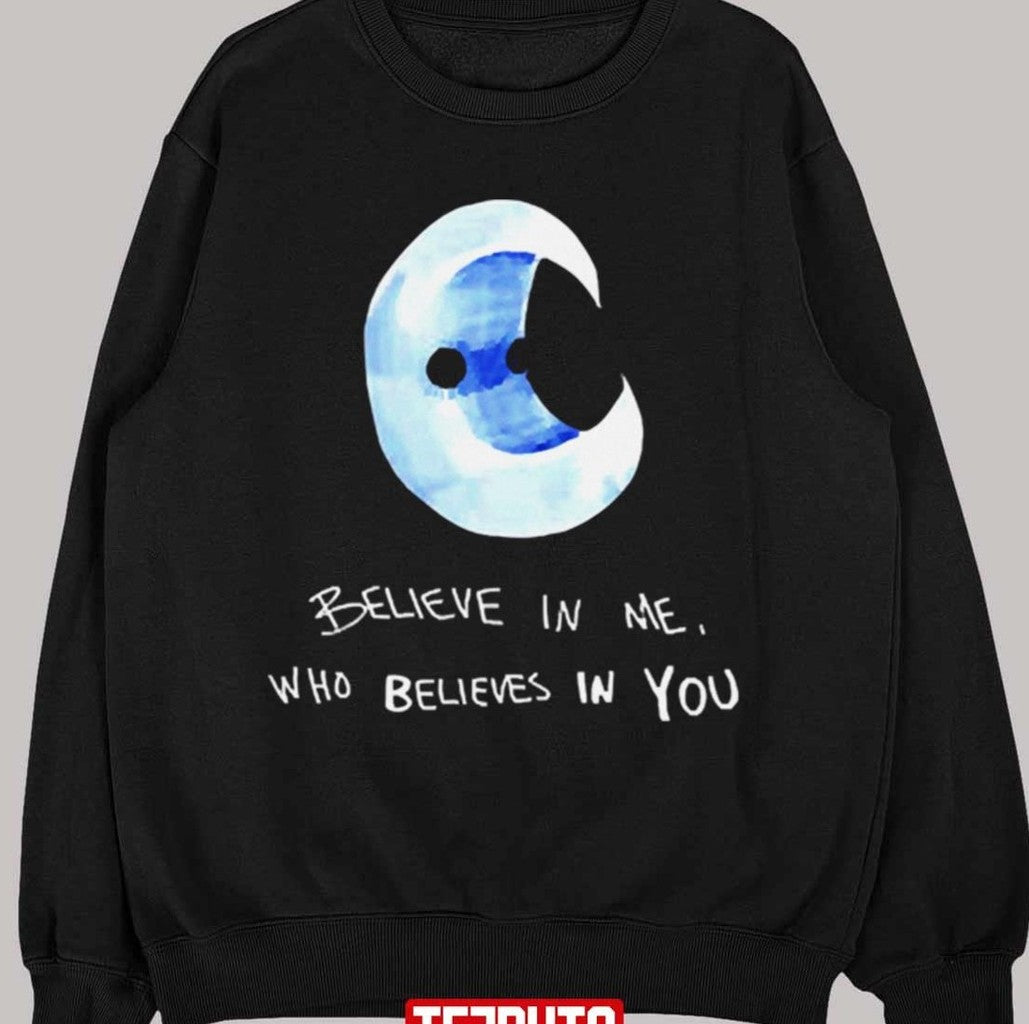 Believe In Me Who Believes In You Wunderworld Moon Unisex T-shirt Hoodie, Sweatshirt | PureTeeCo.com (Image 2)