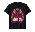 Pink Breast Cancer Awareness Football Player Courage Unisex T-shirt, Sweatshirt, Hoodie (1)