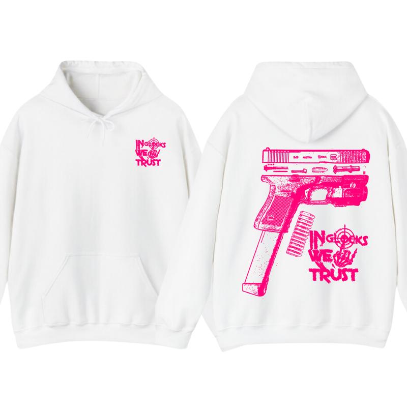 NEW Design Glock ,In Glock We Trust Skeleton 2 Side Hoodie & tshirt ,Unisex Hoodie, Men's & Women's Tops, Glock... (Image 2)