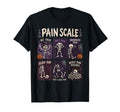 Skeleton Pain Scale Trauma Er Nurses Crew Halloween Unisex T-shirt, Sweatshirt, Hoodie (1)