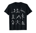 Yoga Poses Skeleton Halloween Unisex T-shirt, Sweatshirt, Hoodie (1)