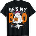 He'S Boo Matching Couples She'S Boo Halloween Couple Unisex T-shirt, Sweatshirt, Hoodie (1)