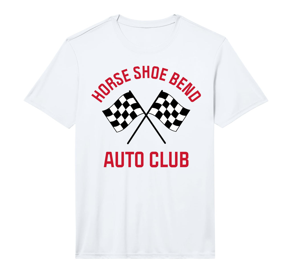 Horse Bend Auto Club Performance Unisex T-shirt, Sweatshirt, Hoodie (1)