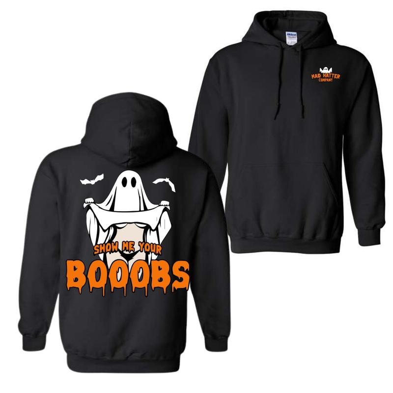 Show Me Your Boobies Shirt Boobies Funny Shirt Boo, Hoodie For men For women Sweatshirt | PureTeeCo.com (Image 4)