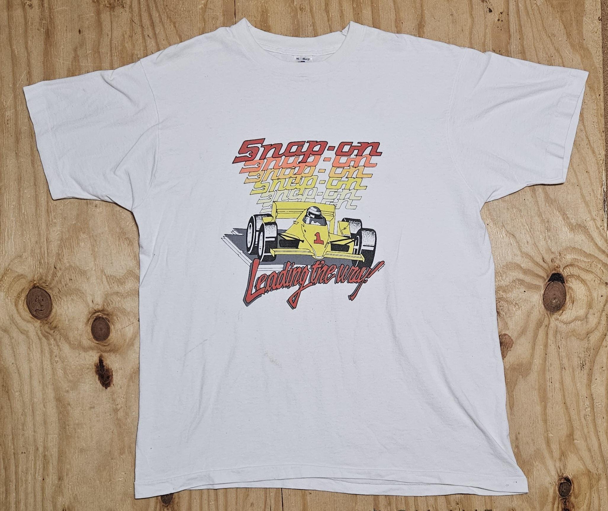 Early 90s Snap Stained Xl Single Stitch Touched Time Unisex T-shirt, Sweatshirt, Hoodie (1)