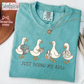 Doing Adls Goose Nurse Cna Occupational Therapy Tee Healthcare Worker Comfort Colors (1)
