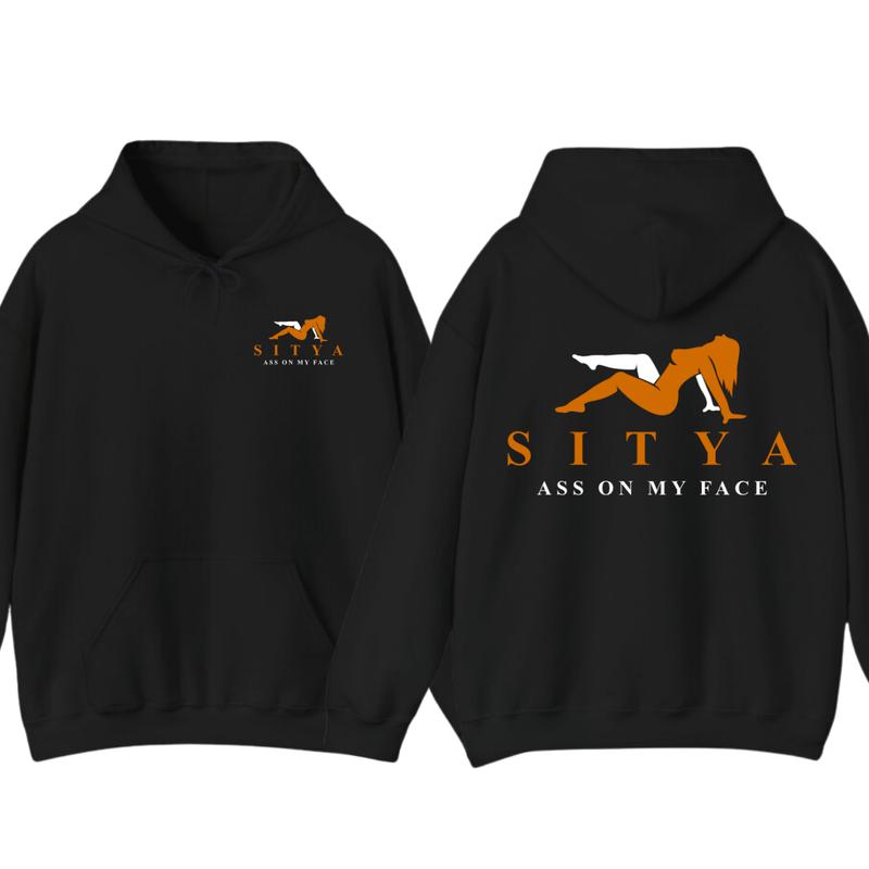 Sit On My Face Funny 2 Side Printed T-shirt Sweatshirt Hoodie, SITYA Shirt, Menswear Sweaters Underwear Tops... (Image 1)