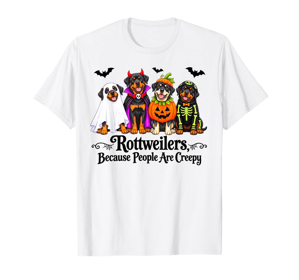 Rottweilers Because People Creepy Dog Halloween Costume (1)