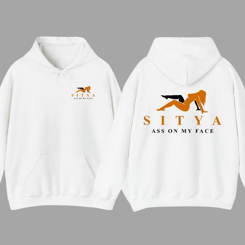 Sit On My Face Funny 2 Side Printed T-shirt Sweatshirt Hoodie, SITYA Shirt, Menswear Sweaters Underwear Tops... (Image 2)