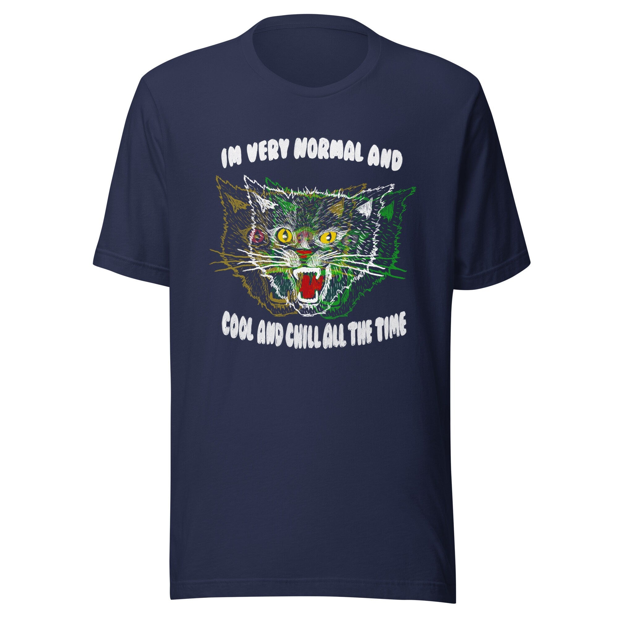 Cat Very Normal Ordinary Unisex T-shirt, Sweatshirt, Hoodie (2)