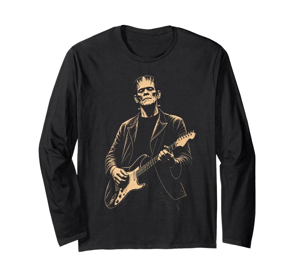 Vintage Frankenstein Playing Guitar Halloween Frankenstein (1)