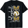 Volleyball Mom Game Day Black Gold Spirit Cheer Mom Unisex T-shirt, Sweatshirt, Hoodie (1)