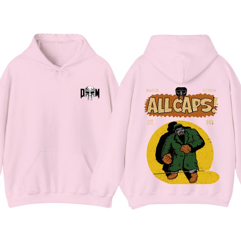 MF Doom Madlib All Caps T-Shirt Sweatshirt Hoodie | PureTeeCo.com (Image 6)
