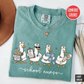 Welcome Back School Nurse Goose Nurse Retro Back School Nurse Nurse Appreciation Tee School Nurse (1)