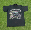 Vintage Las Vegas Tee Fruit Loom Made Usa Size Large Hotel Casino Gambling Nevada 1990s 90s (1)