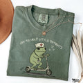 Comfort Colors Pediatrics Peds Nurse Garment-Dyed Tee Frog Off Help Little Patients Peds Humor (1)